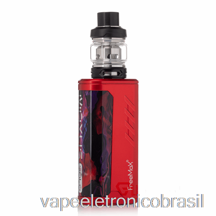 Vape Vaporesso Freemax Maxus Solo 100w Starter Kit Vermelho